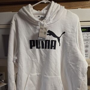 PUMA White Hoodie